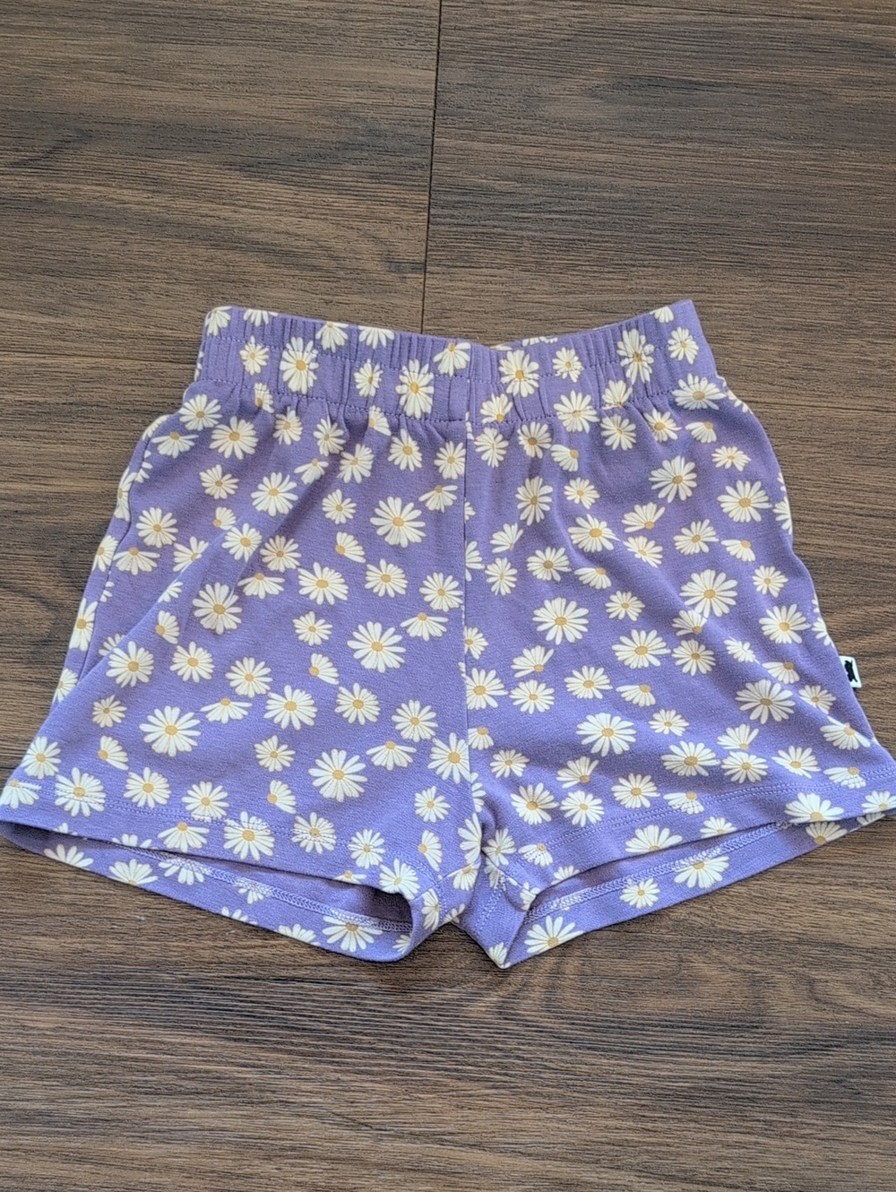 Little & Lively Purple Floral Shorts